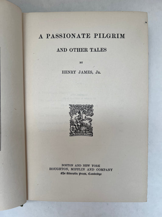 A Passionate Pilgrim and Other Tales