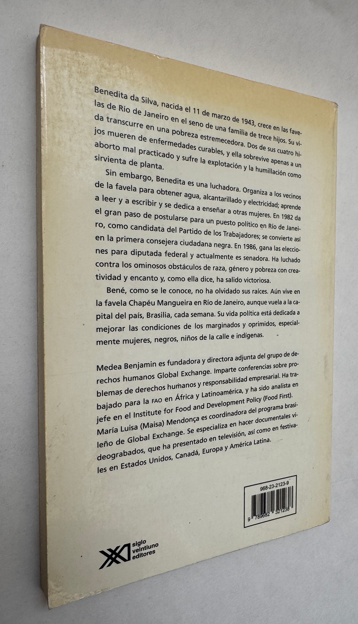 Benedita Da Silva: Vida Política y Amores de Una Mujer Afrobrasileña