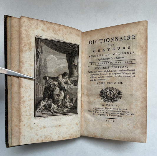 Dictionnaire des Graveurs Anciens et Modernes, Depuis L'origine de la Gravure