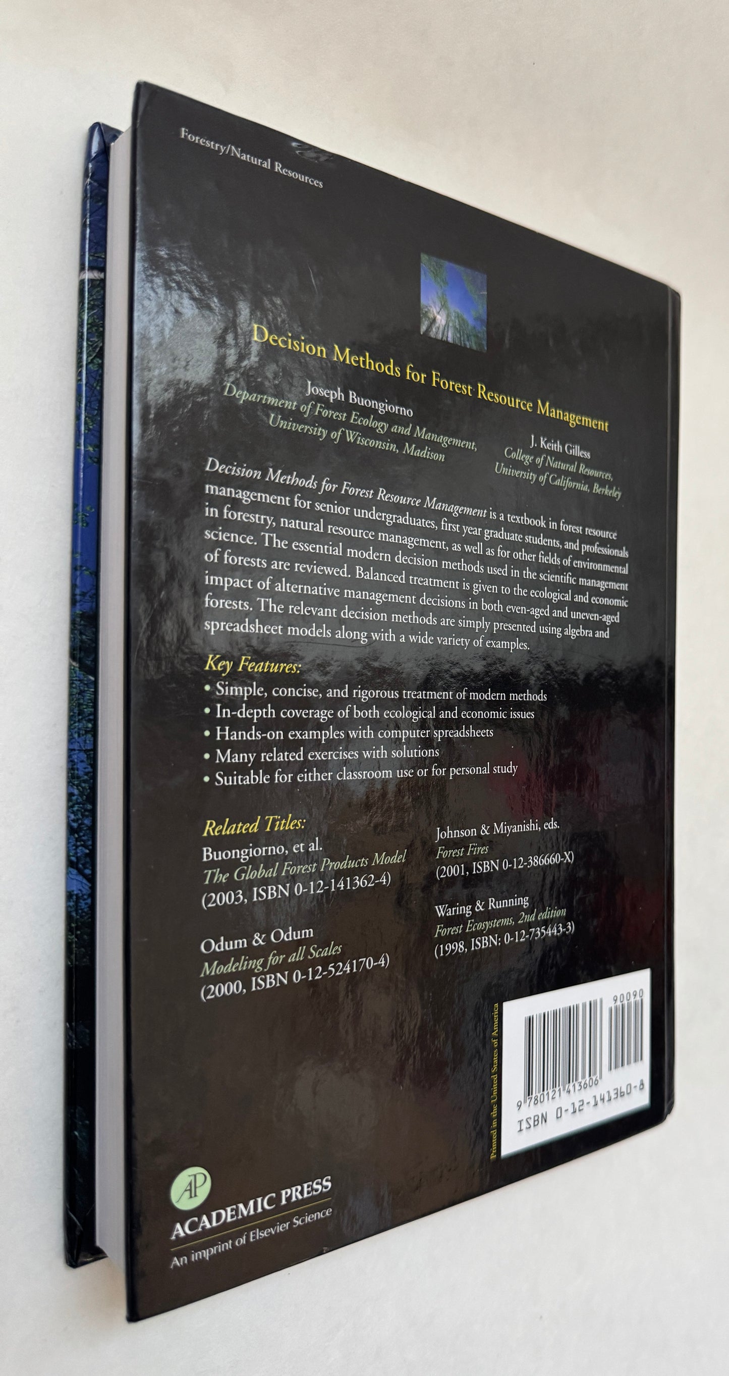 Decision Methods for Forest Resource Management