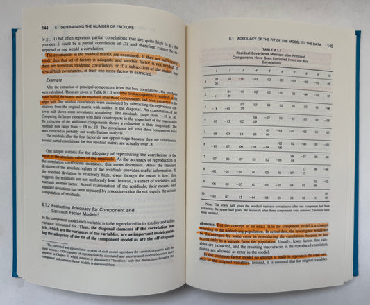 Factor Analysis