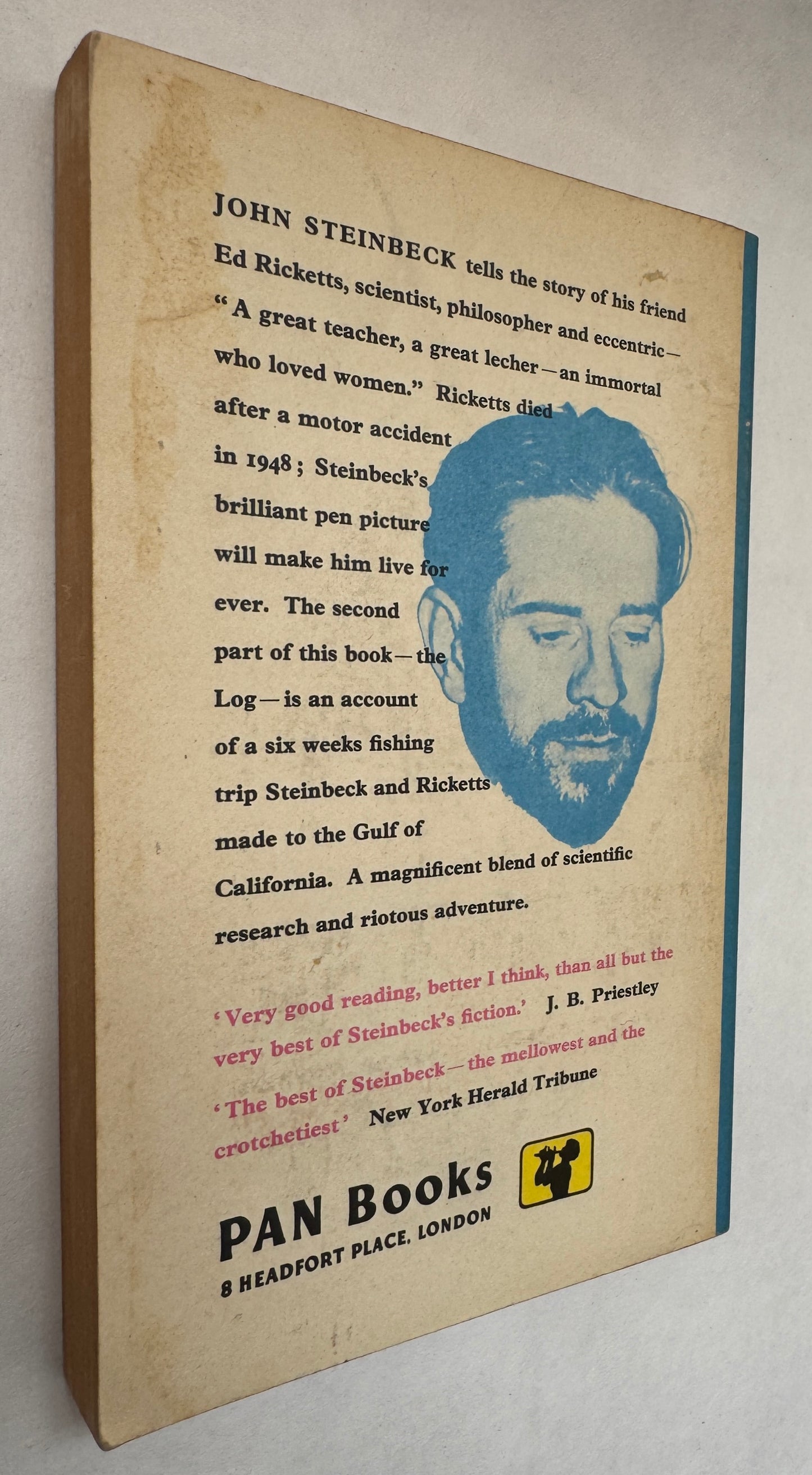 The Log From the Sea of Cortez: the Narrative Portion of the Book Sea of Cortez With a Profile "About Ed Ricketts"