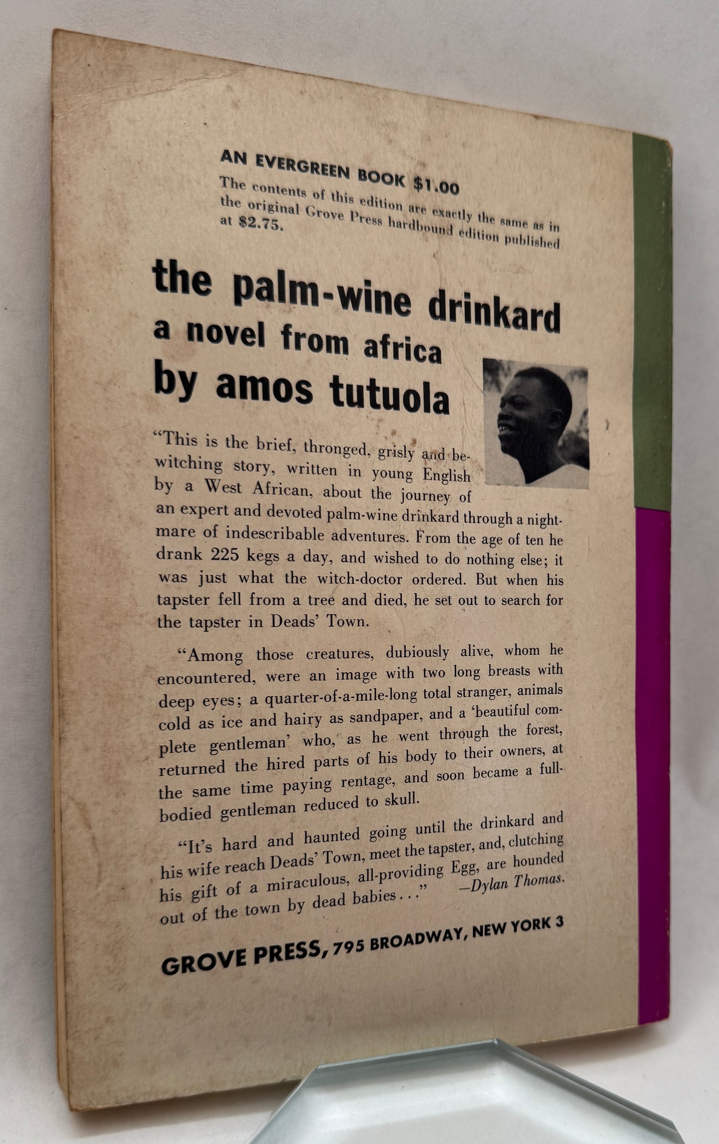 The Palm-Wine Drinkard and His Dead Palm-Wine Tapster in the Dead's Town