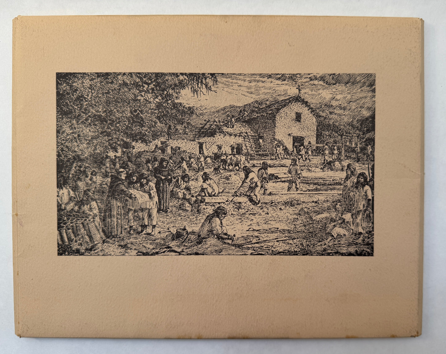 California Mission Engravings