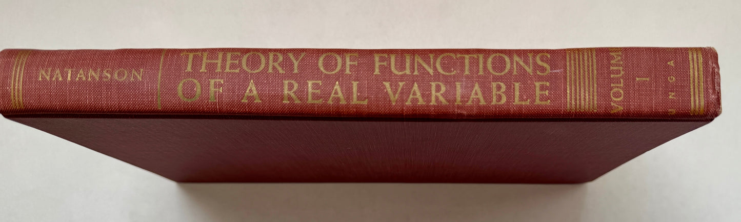 Theory of Functions of a Real Variable (Teoria Functsiy Veshchestvennoy Peremennoy)