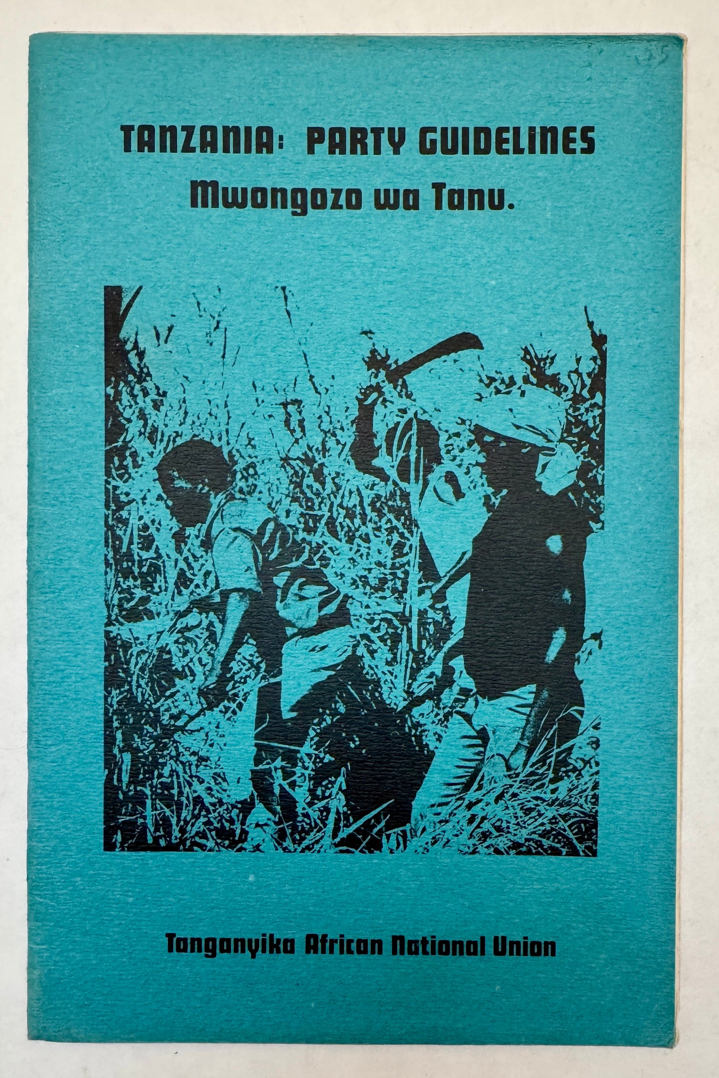 Tanzania, Party Guidelines: Mwongozo Wa Tanu