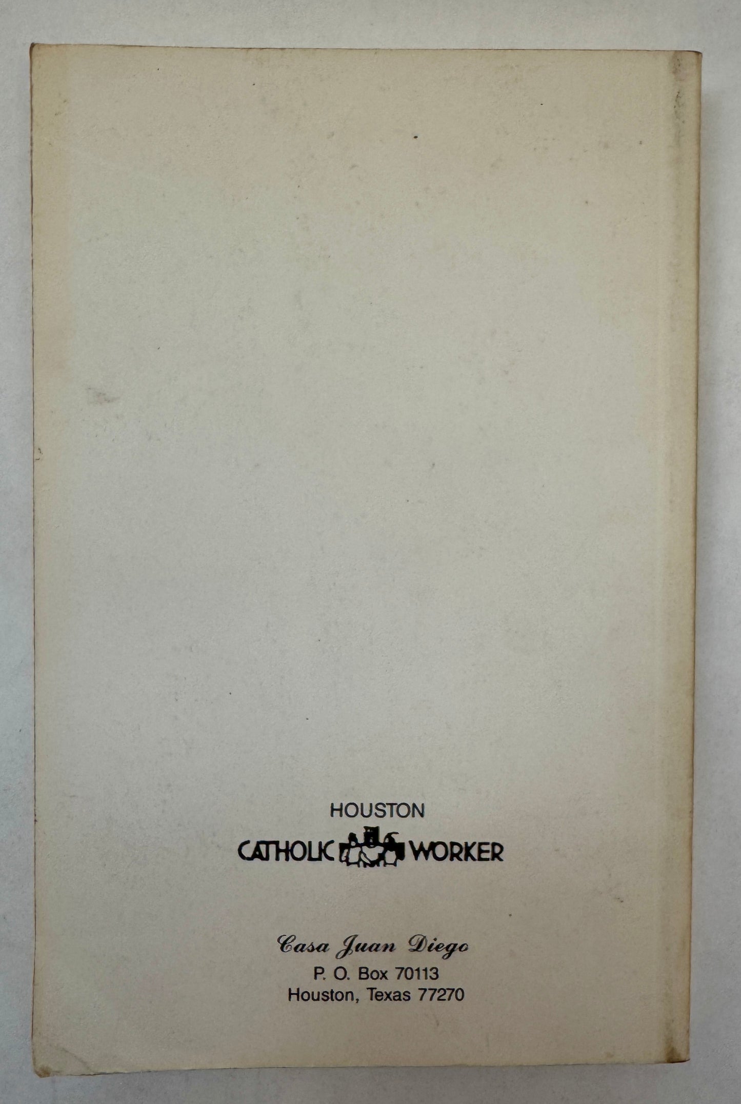 Dorothy Day y el Movimiento del Trabajador Católico