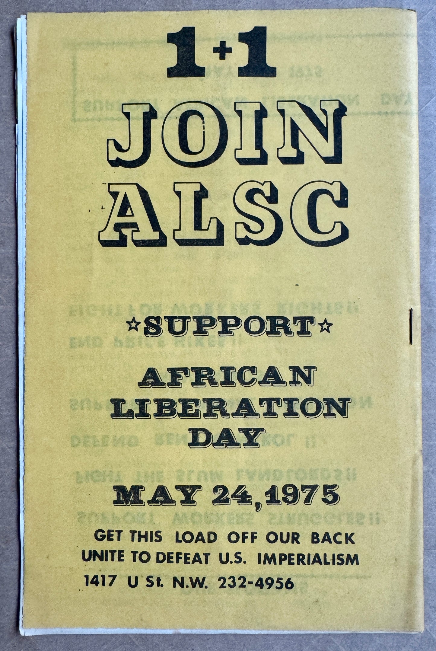 Outline for Community Struggle