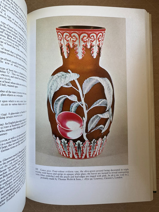 An Illustrated Dictionary of Glass: 2,442 Entries, Including Definitions of Wares, Materials, Processes, Forms, and Decorative Styles, and Entries on Principal Glassmakers, Decorators, and Designers From Antiquity to the Present