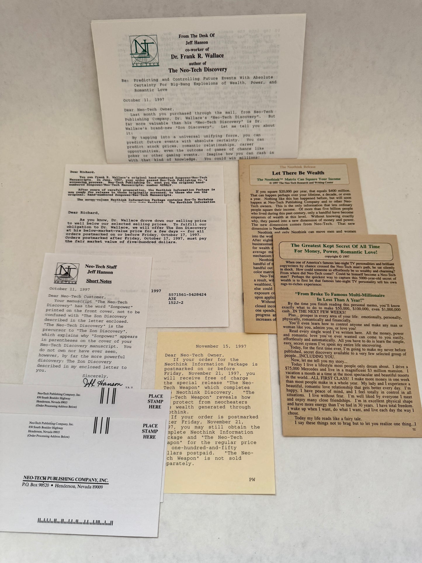 The Neo-Tech Discovery: the Entelechy of Prosperity and Happiness: for Wealth, Personal Dealings, Business, Jobs, Careers, Art and Pleasure, Romantic Love