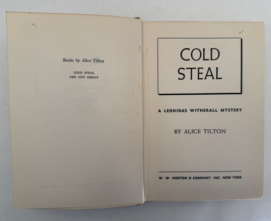 Cold Steal: A Leonidas Witherall Mystery
