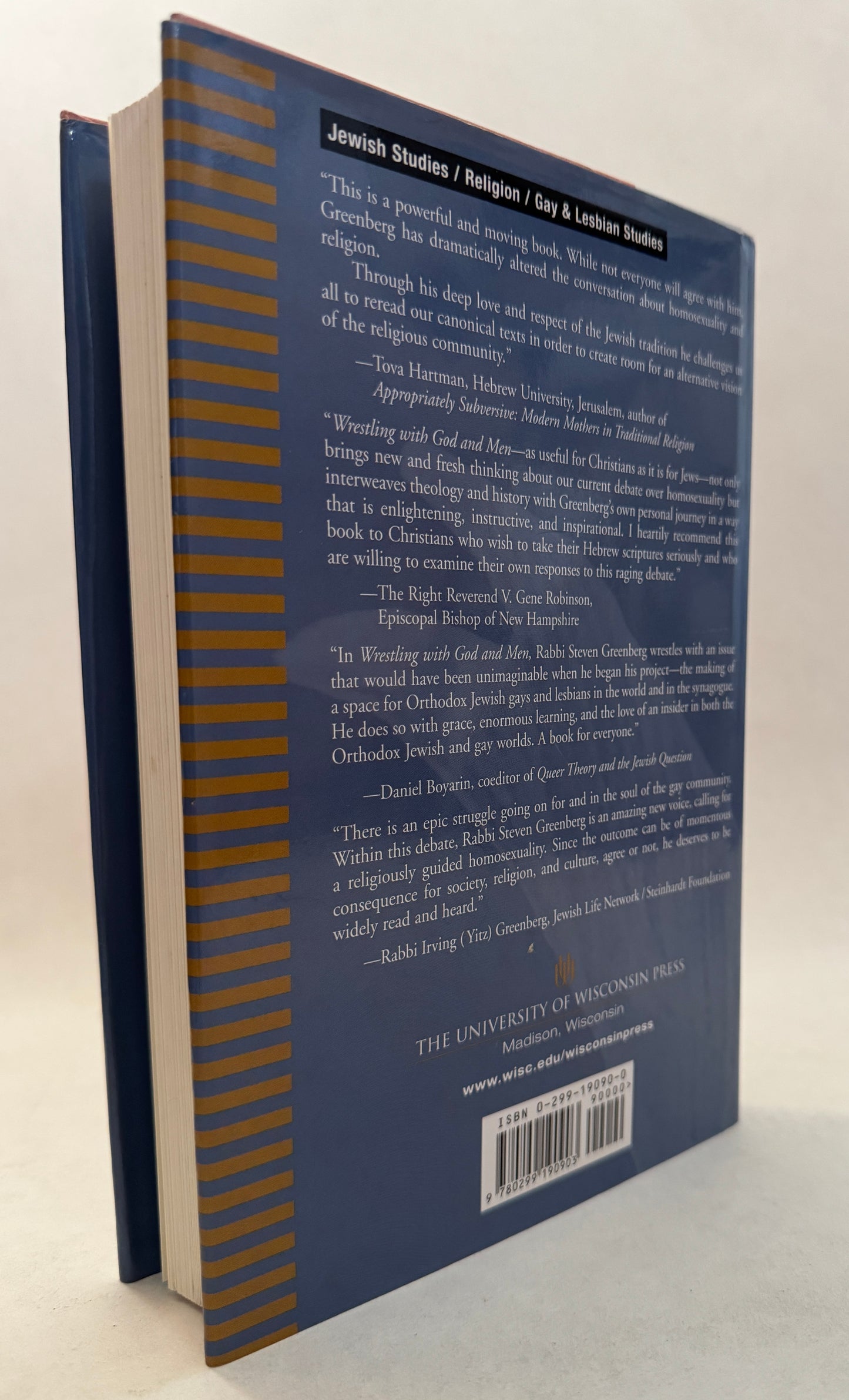 Wrestling With God and Men: Homosexuality in the Jewish Tradition