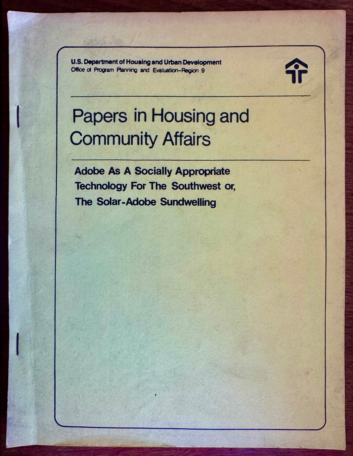Adobe As a Socially Appropriate Technology for the Southwest