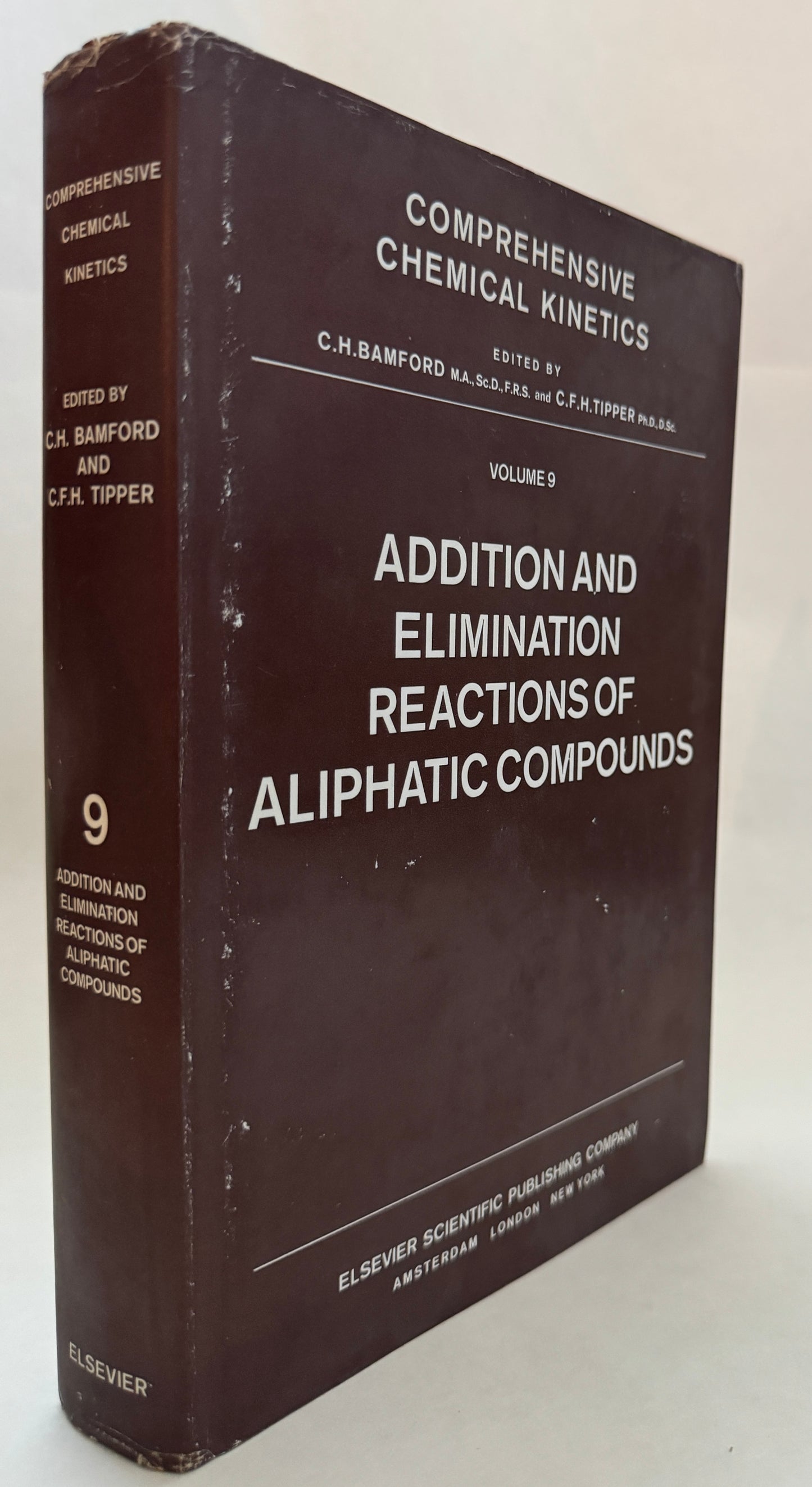 Addition and Elimination Reactions of Aliphatic Compounds