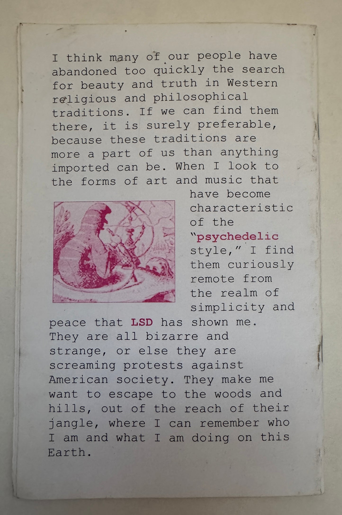 Phanerothyme; A Western Approach to the Religious Use of Psychochemicals