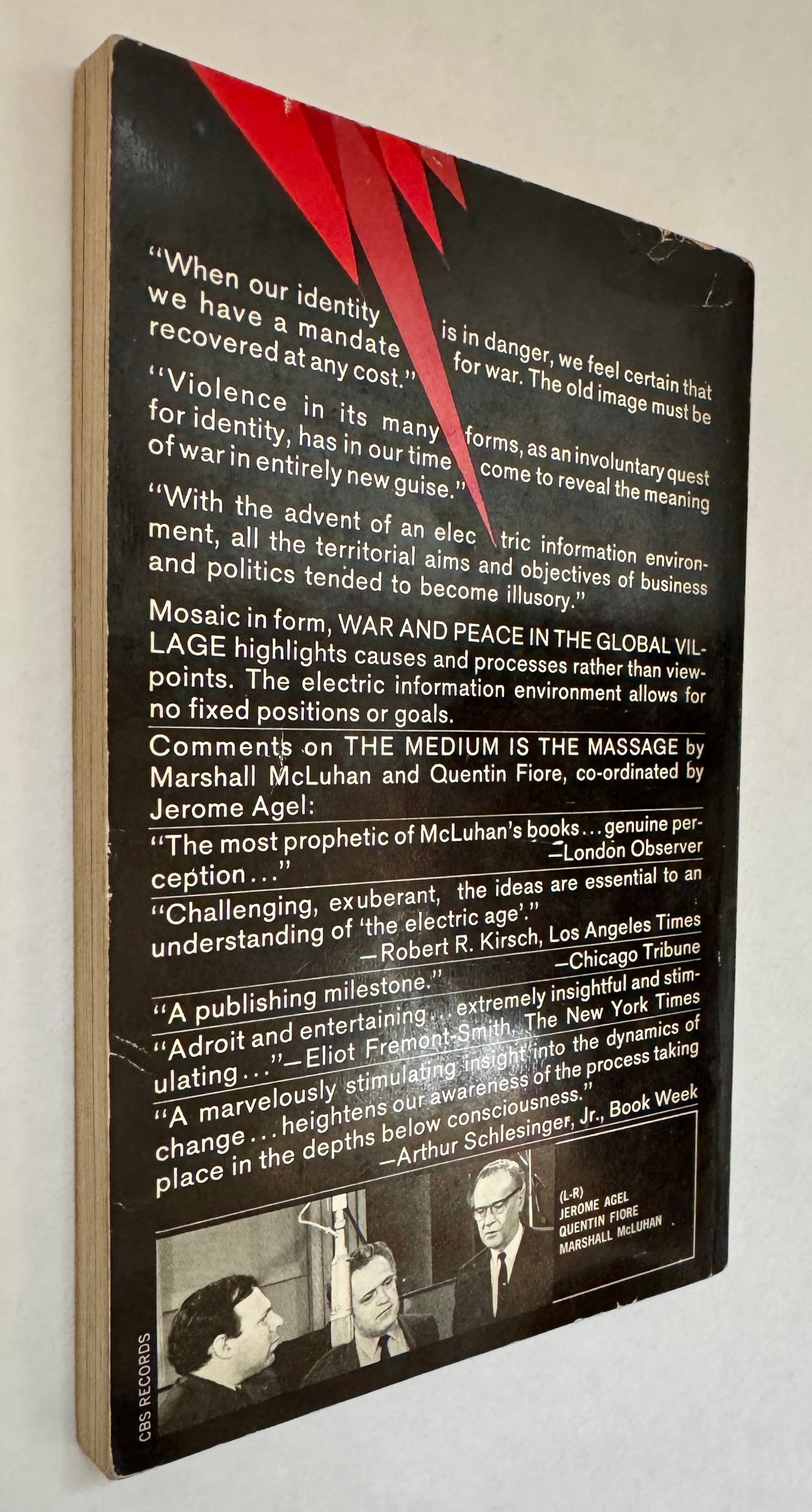 War and Peace in the Global Village: an Inventory of Some of the Current Spastic Situations That Could Be Eliminated by More Feedforward