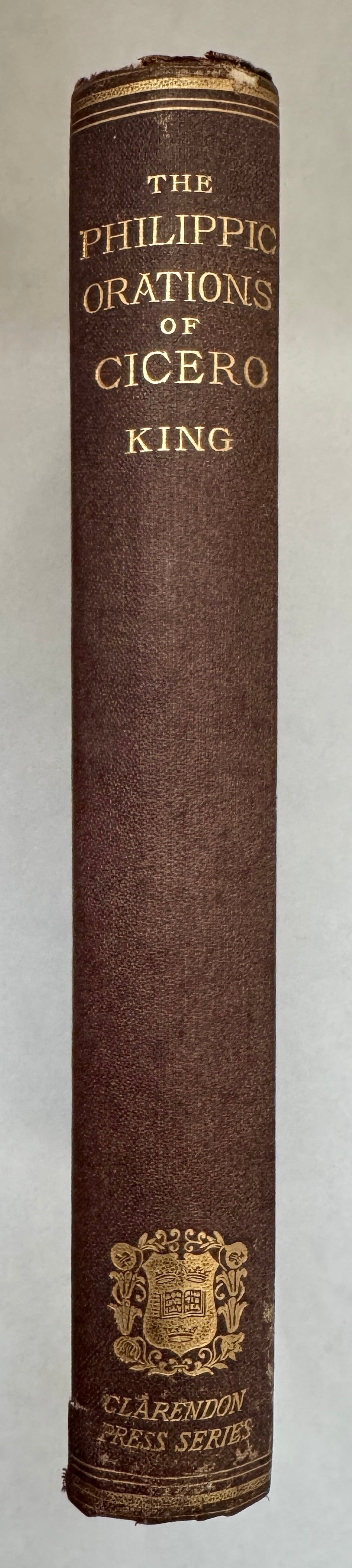 The Philippic Orations of M. Tullius Cicero