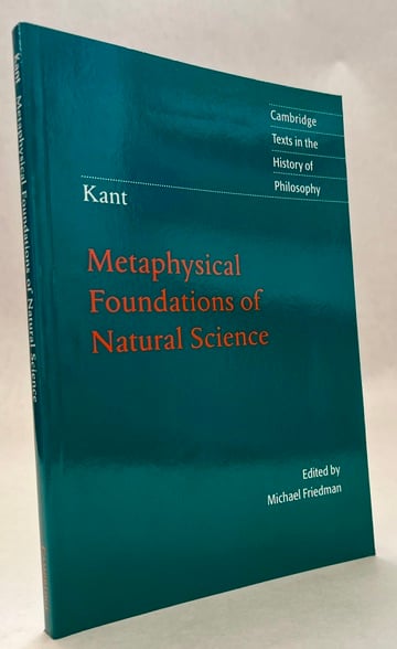 Metaphysical Foundations of Natural Science