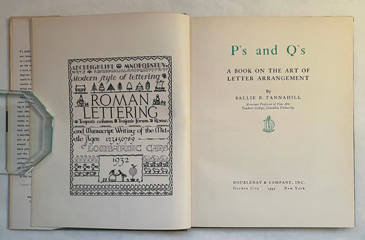P's and Q's: A Book on the Art of Letter Arrangement