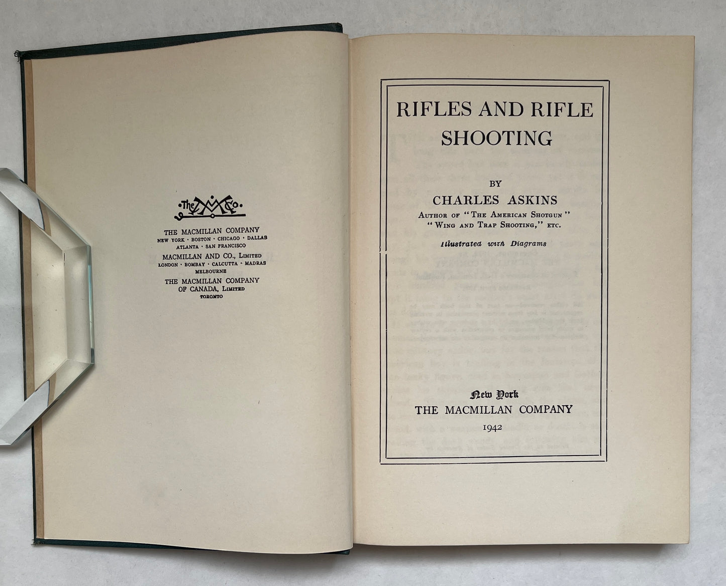 Rifles and Rifle Shooting