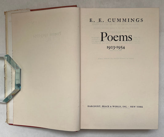 Poems, 1923-1954
