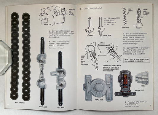 The Robo-Force Punch-Out Toy Book