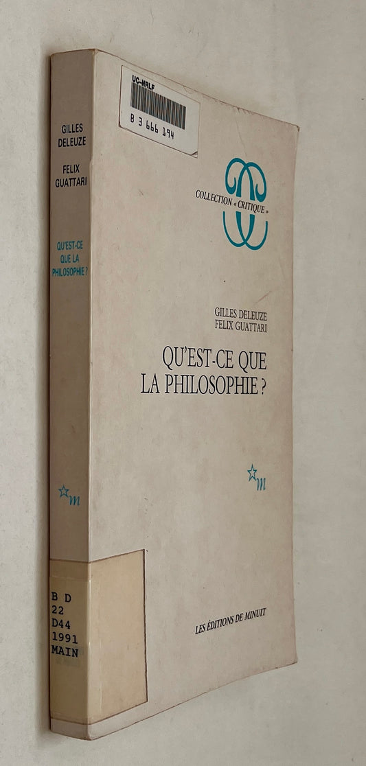 Qu'est-Ce Que la Philosophie?