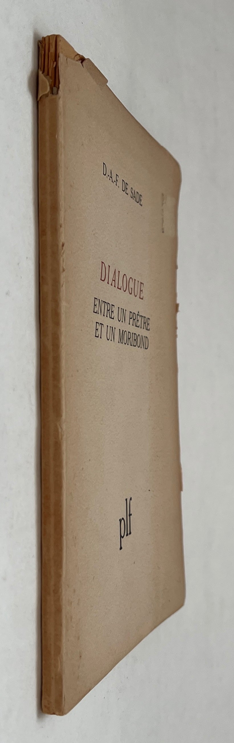 Dialogue Entre Un Prêtre et Un Moribond