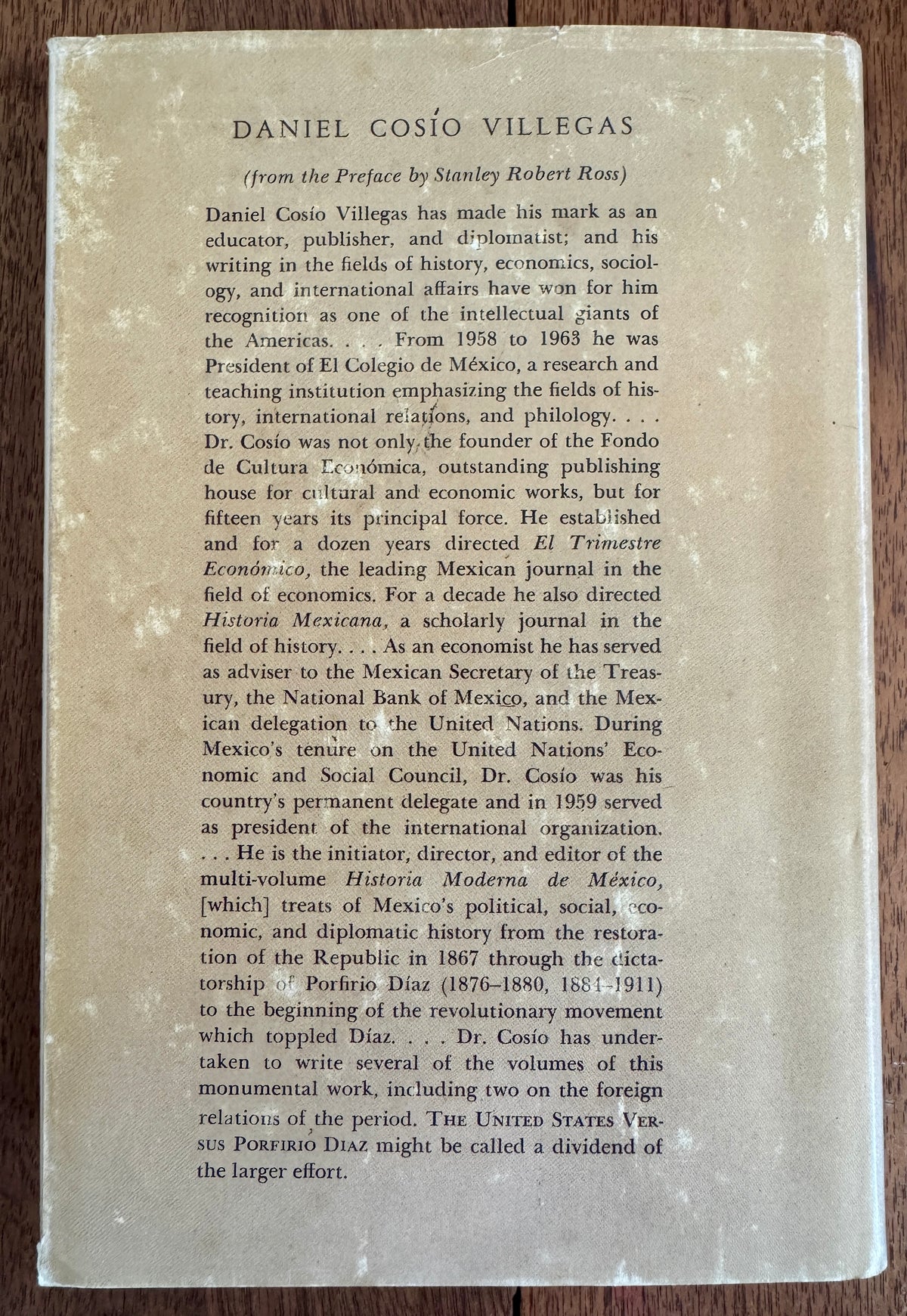 The United States Versus Porfirio Díaz Estados Unidos Contra Porfirio Díaz. English