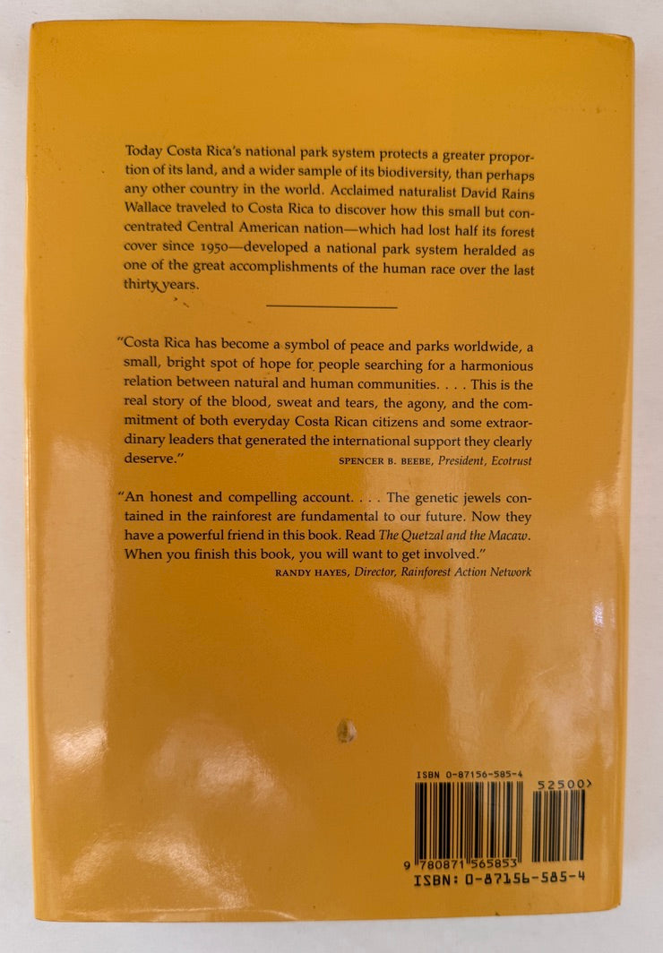 The Quetzal and the Macaw: the Story of Costa Rica's National Parks