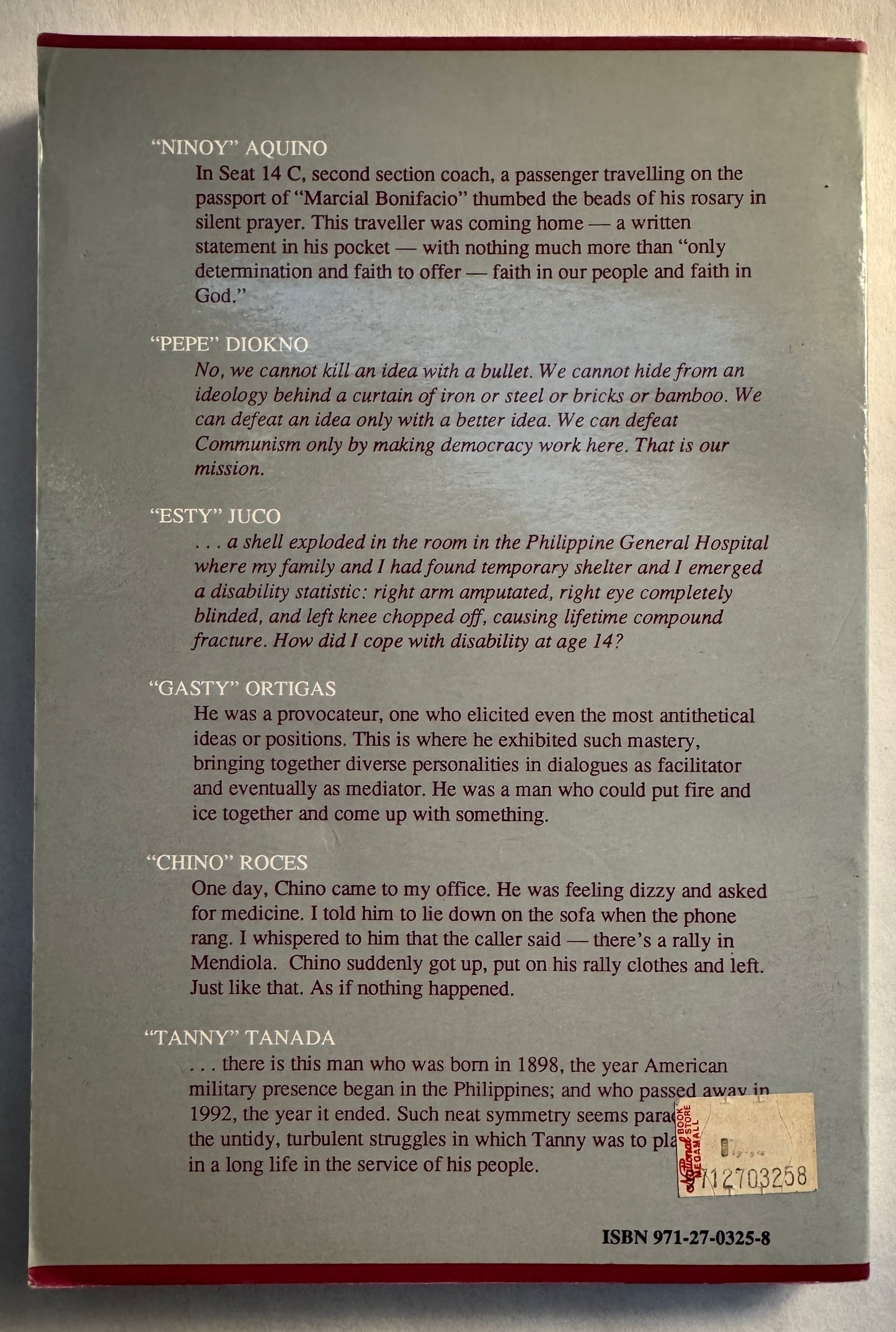 Six Modern Filipino Heroes