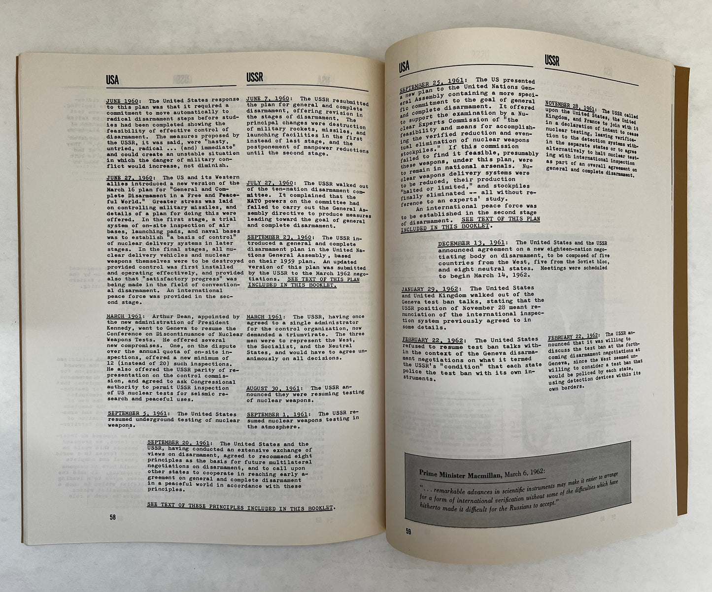 The Story of Disarmament, 1945-1962