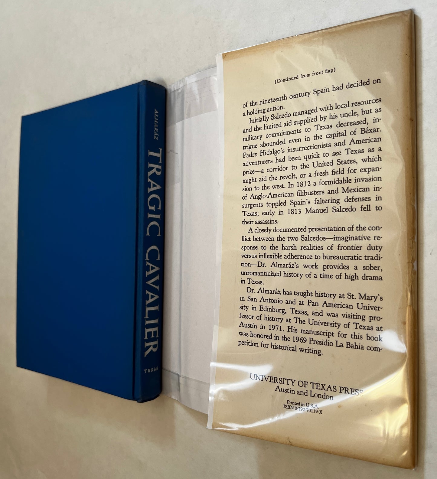 Tragic Cavalier: Governor Manuel Salcedo of Texas, 1808-1813