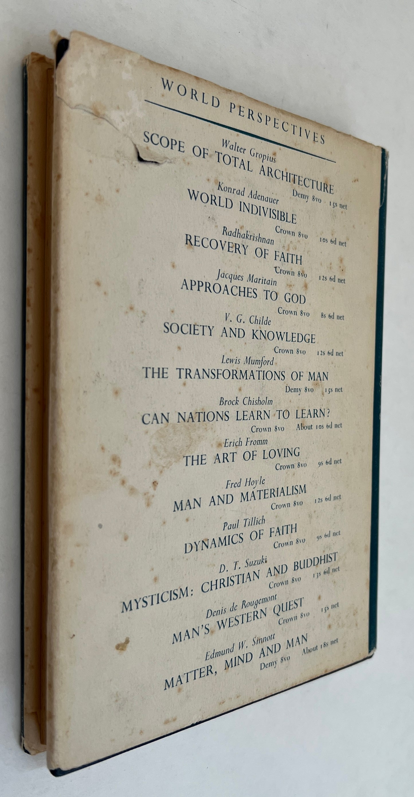 The Meeting of Love and Knowledge: Perennial Wisdom