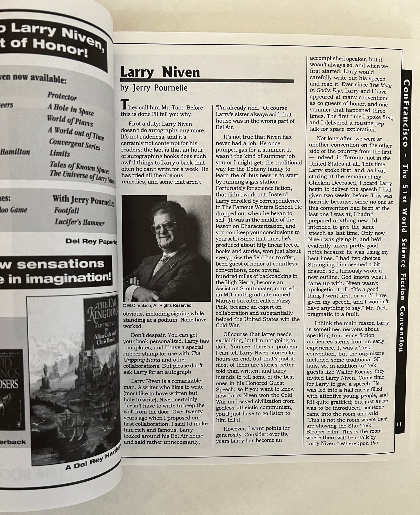 Confrancisco: the 51st World Science Fiction Convention, September 2-6, 1993, San Francisco, California Usa