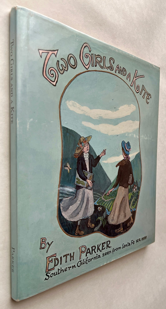Two Girls and a Kite; Or, Adventures Around the Kite Shaped Track