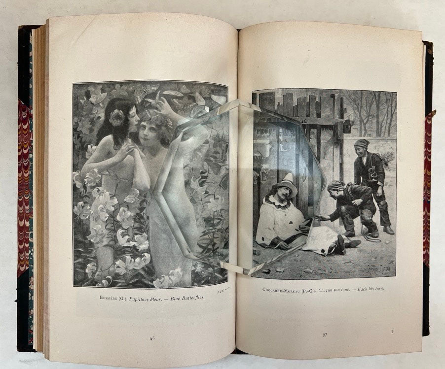 Catalogue Illustré Du Salon De Peinture Et Sculpture. Salon De 1891 [Through] Salon De 1900 [Ten Volumes]