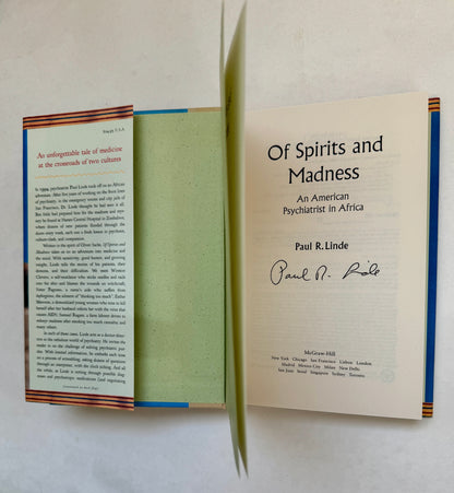 Of Spirits and Madness: an American Psychiatrist in Africa [Signed]