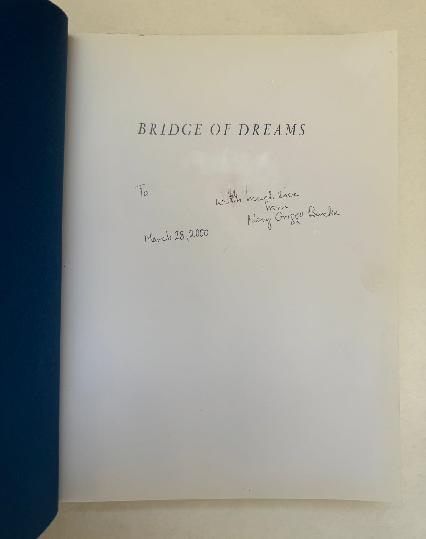 Bridge of Dreams: The Mary Griggs Burke Collection of Japanese Art [Signed]