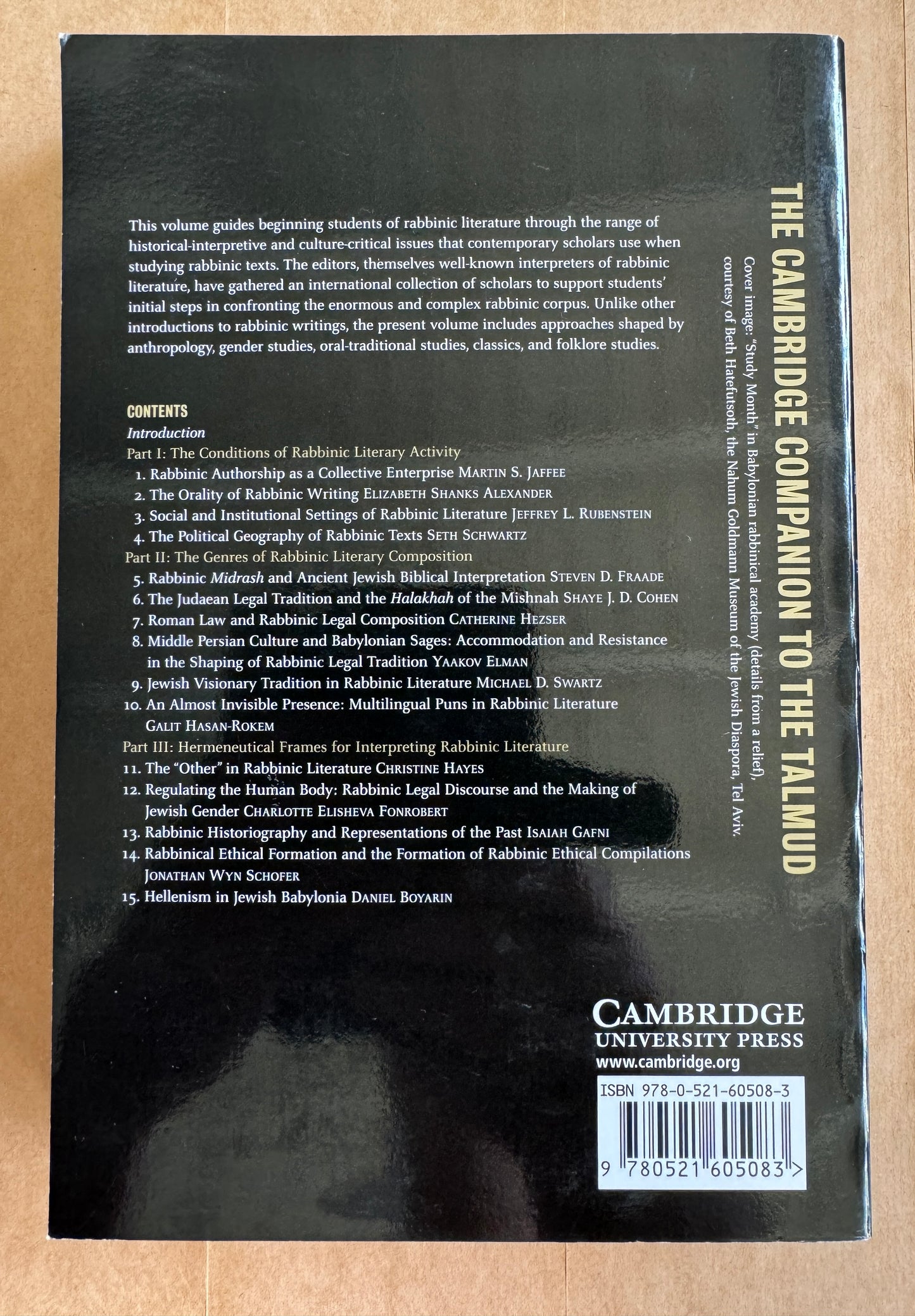 The Cambridge Companion to the Talmud and Rabbinic Literature