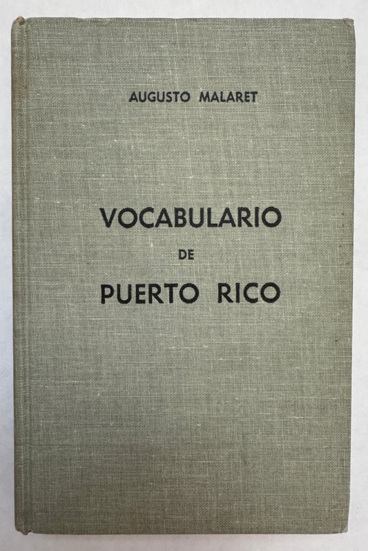 Vocabulario de Puerto Rico