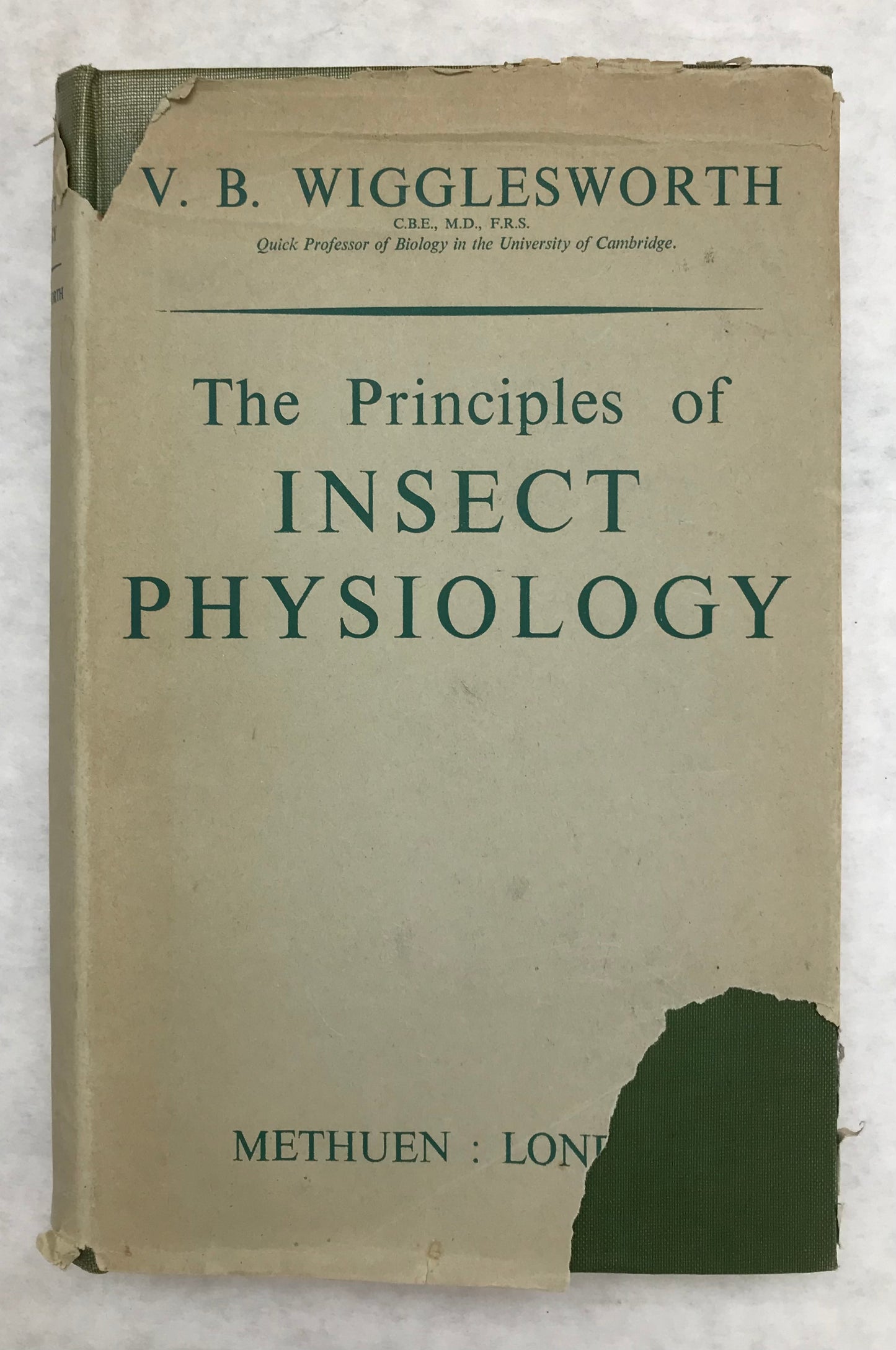 The Principles of Insect Physiology