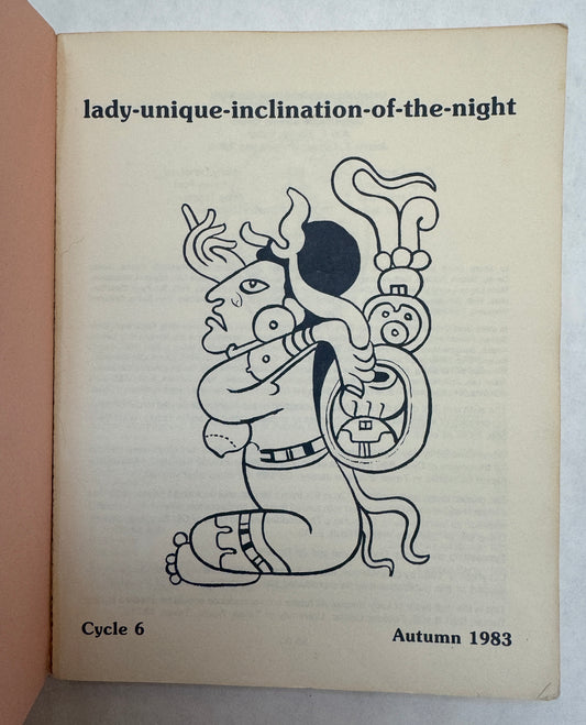 Lady-Unique-Inclination-Of-The-Night. Cycle 6. Autumn 1983