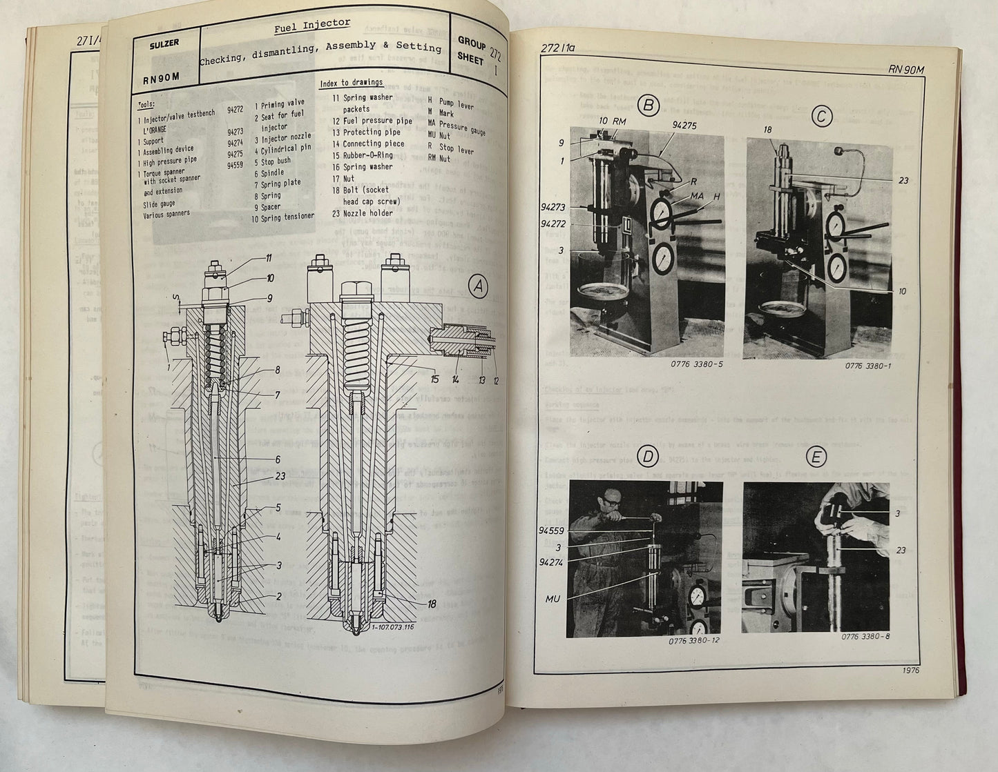 Description of and Operating Instructions for Sulzer Diesel Engines Rnd-M