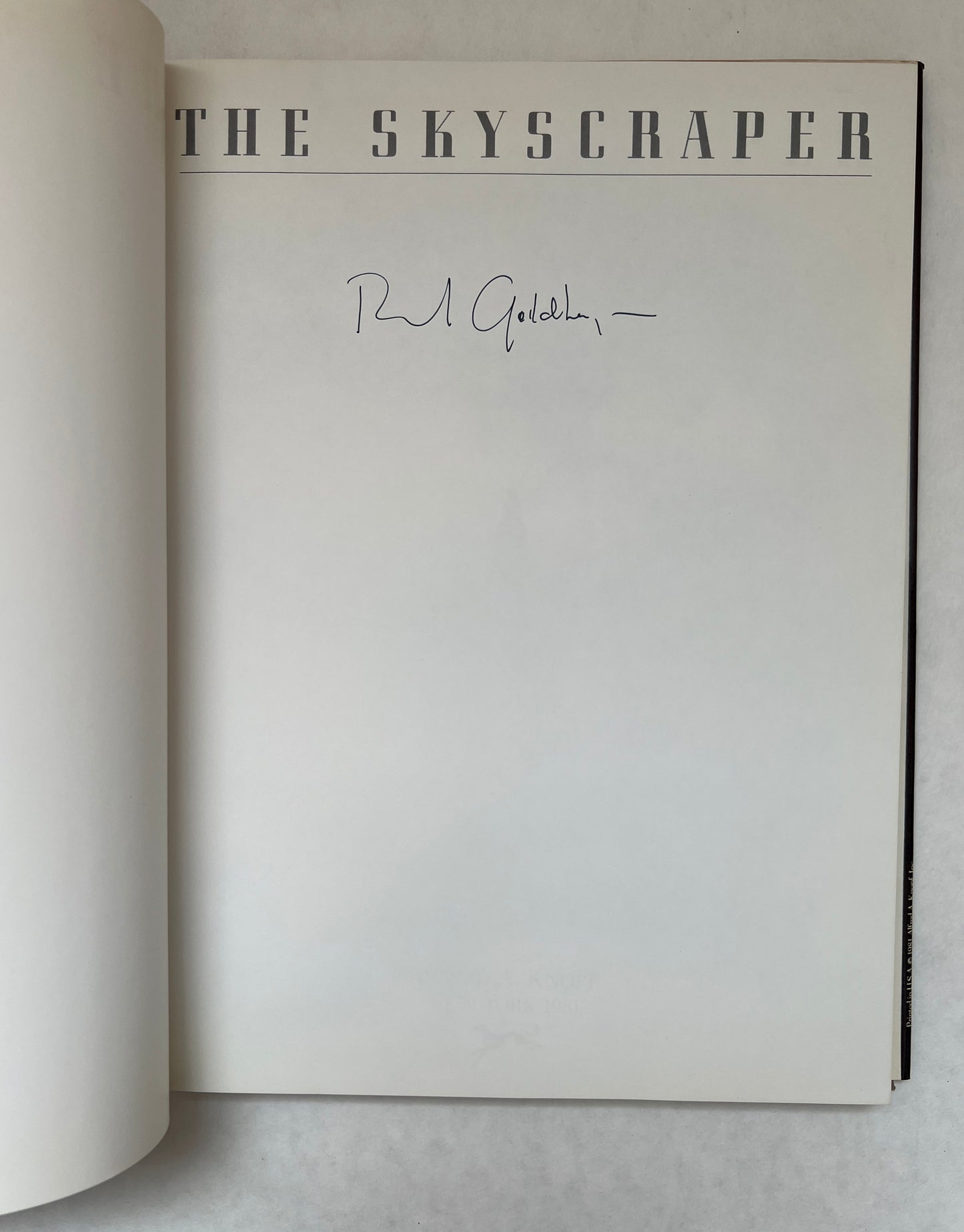 The Skyscraper [Signed]