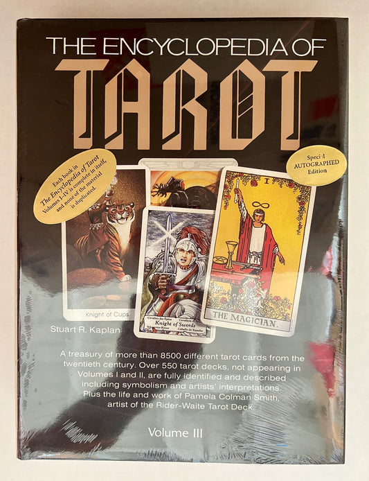 The Encyclopedia of Tarot Volume III  [Signed]