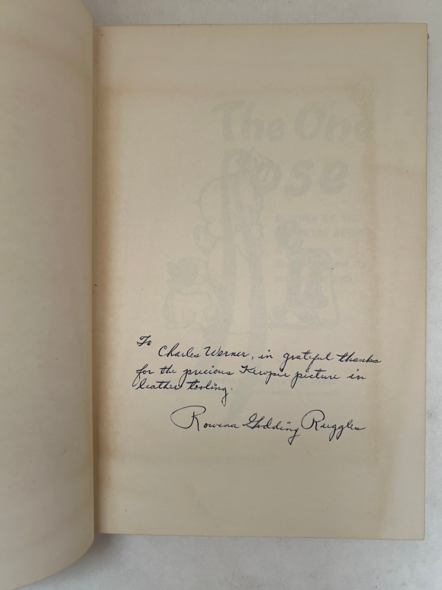 The One Rose, Mother of the Immortal Kewpies; A Biography of Rose O'neill and the Story of Her Work [Inscribed & Signed]