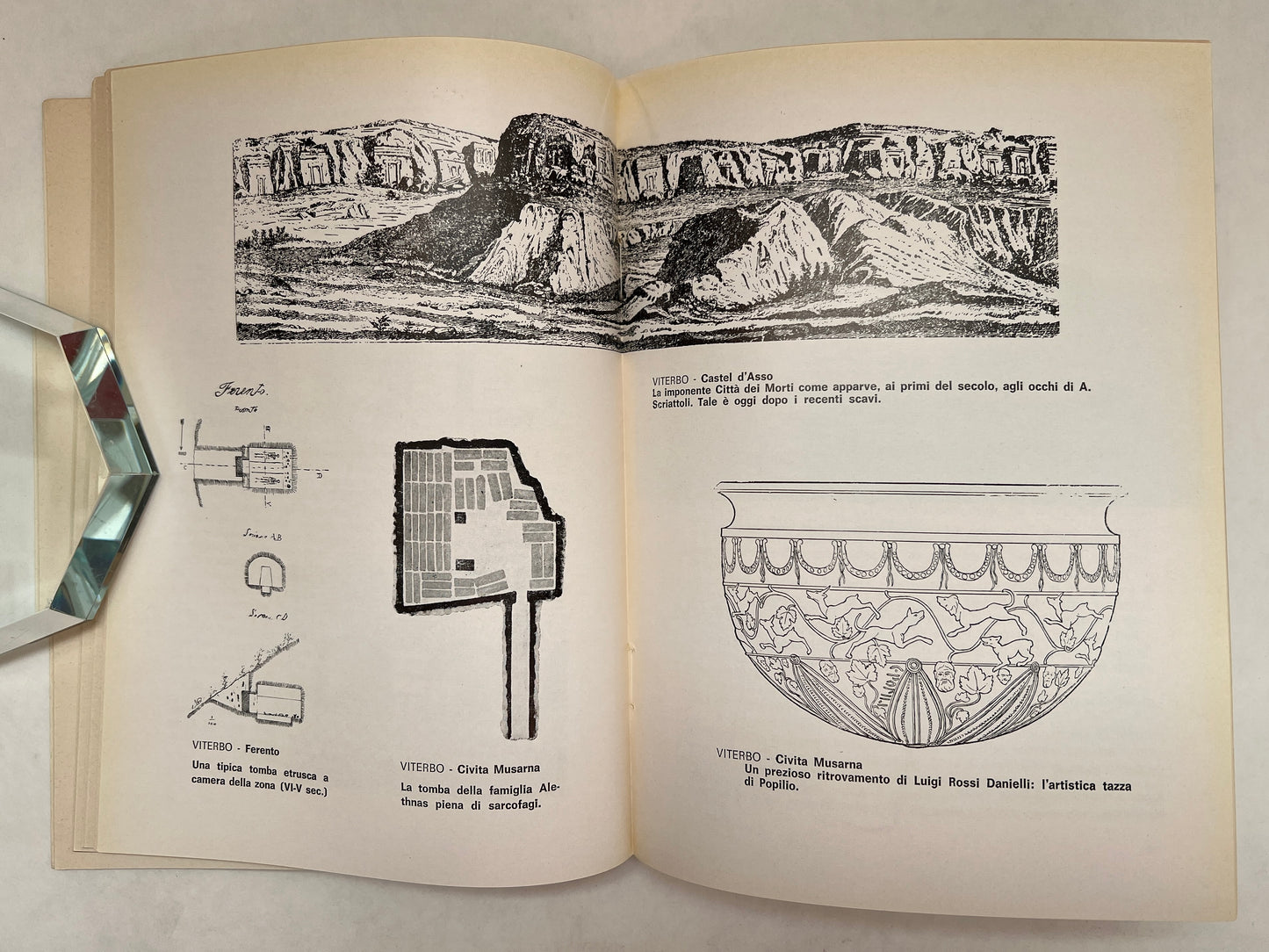 Centri Etruschi e Romani del Viterbese. (Carta Archeologica Della Tuscia)