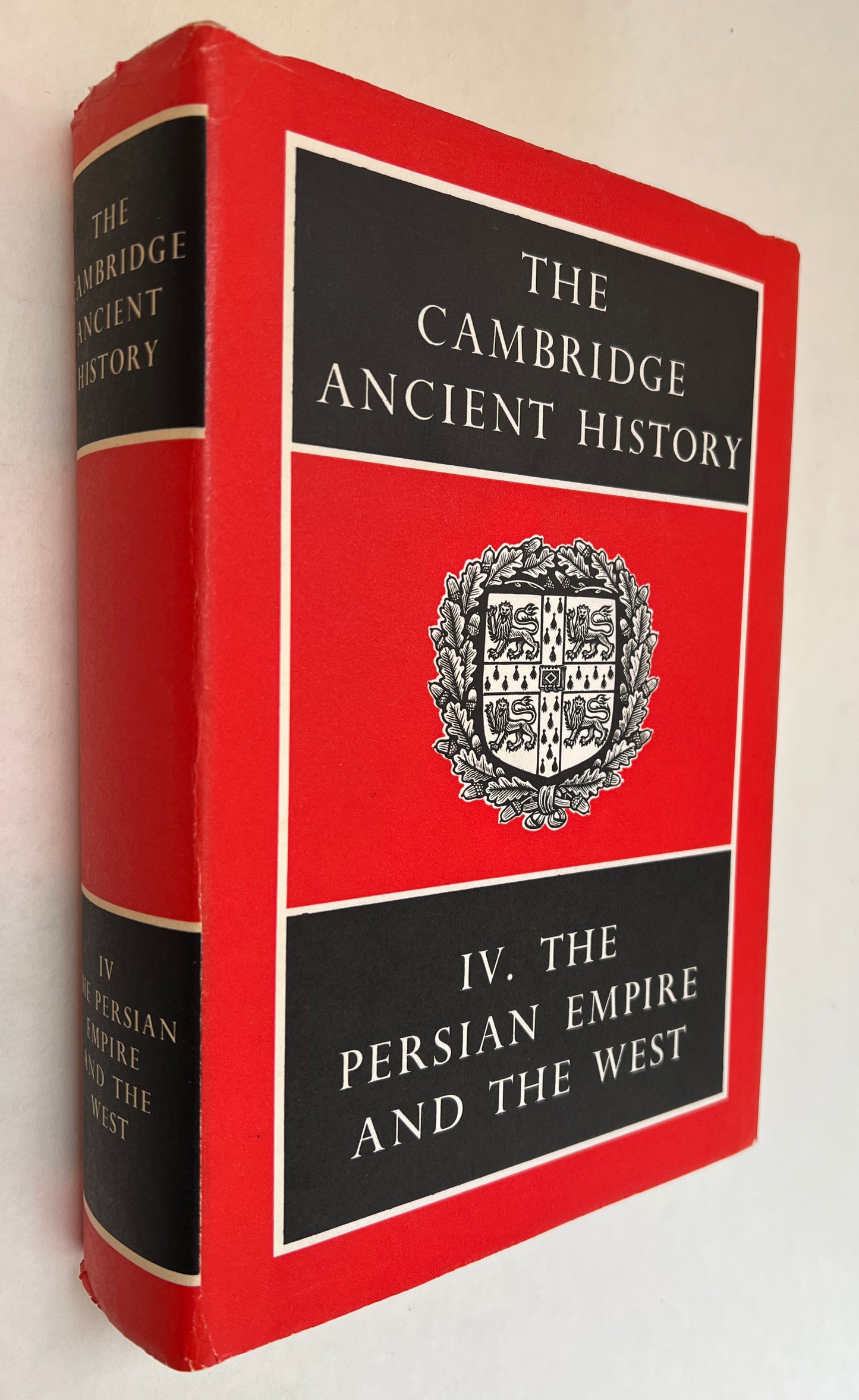 The Cambridge Ancient History; IV; The Persian Empire & The West