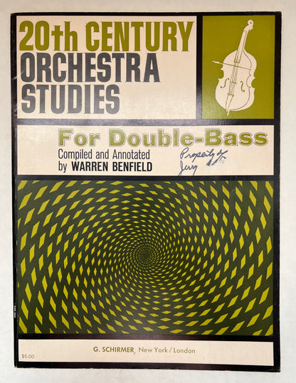 20th Century Orchestra Studies for Double Bass